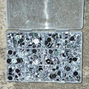 Elegant Silver Rhinestone Jewelry Set